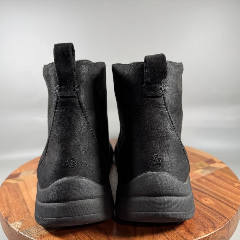 Clarks Step‎ Verve Hi Mens Black Lace Up Chukka Ankle Boots US 11